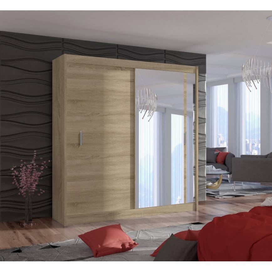 Wardrobe SABRINA 203x215 cm oak sonoma