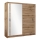 Wardrobe SABRINA 203x215 cm oak woltan