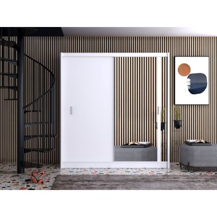 Wardrobe SABRINA 203x215 cm white