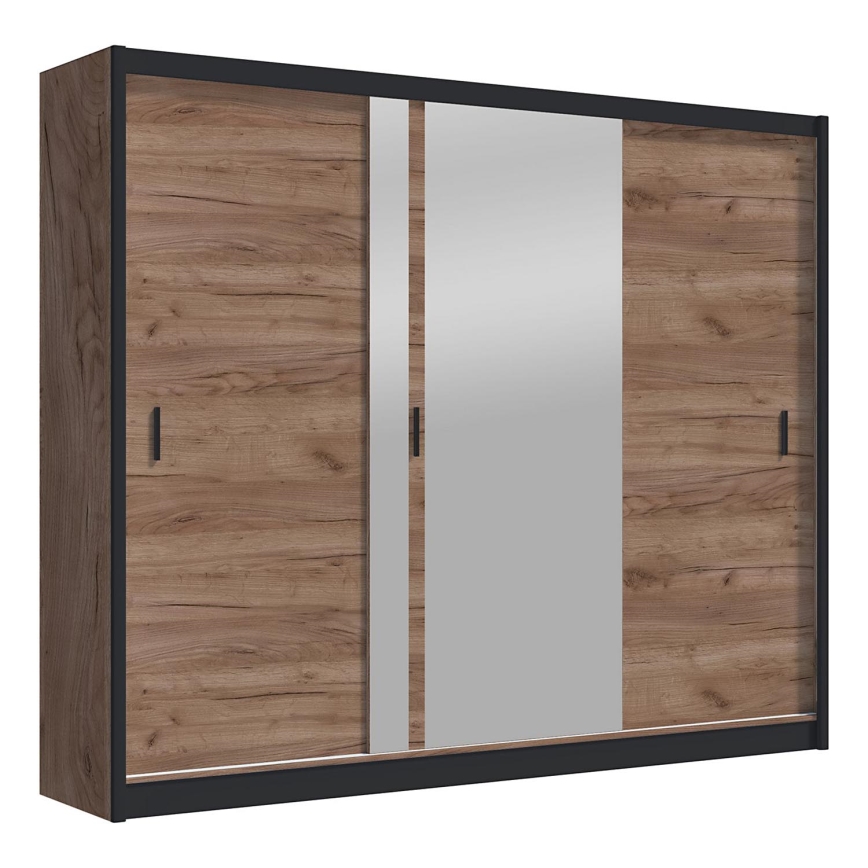 Wardrobe SABRINA 250x215 cm oak craft