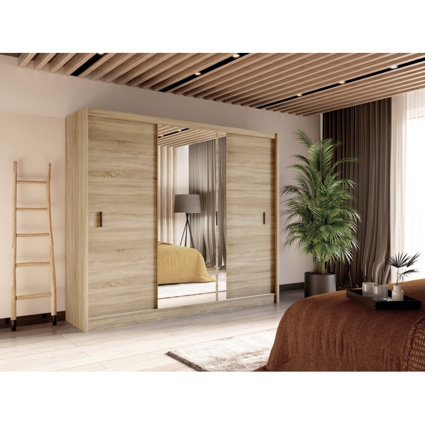 Wardrobe SABRINA 250x215 cm oak sonoma