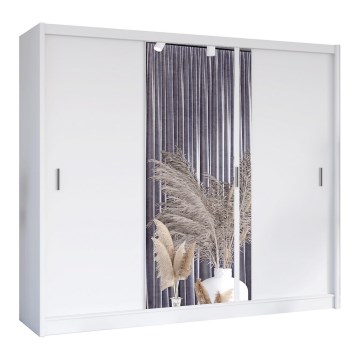 Wardrobe SABRINA 250x215 cm white