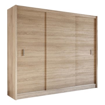Wardrobe with sliding doors SAPHIRA 250x215 cm oak sonoma