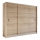 Wardrobe with sliding doors SAPHIRA 250x215 cm oak sonoma