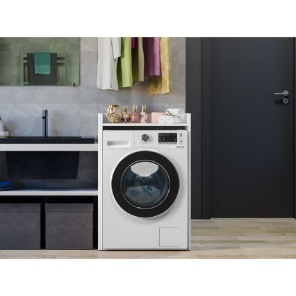 Washing machine cabinet POLA 98x64 cm white