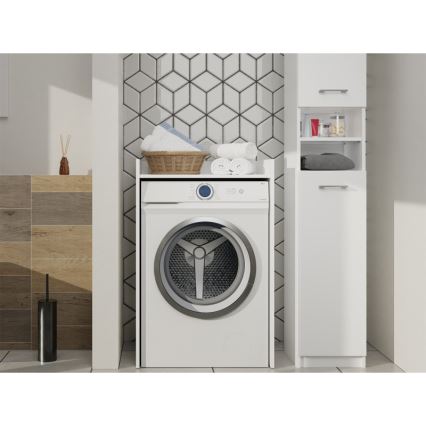 Washing machine cabinet POLA 98x64 cm white