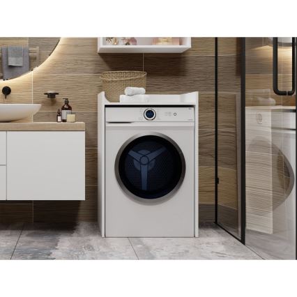 Washing machine cabinet POLA 98x64 cm white