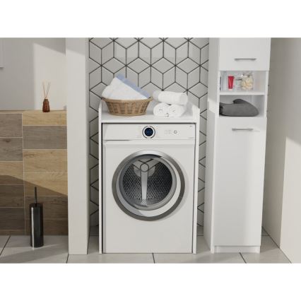 Washing machine cabinet POLA 98x64 cm white