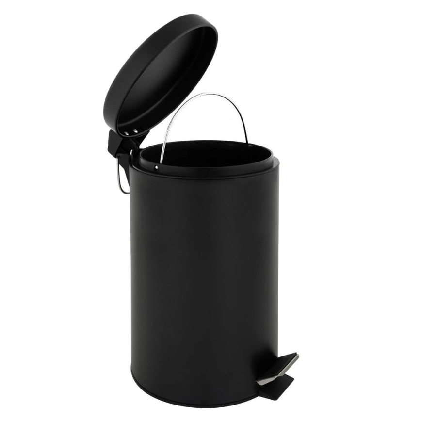 Waste bin 20 l black