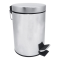 Waste bin 20 x 28 cm, stainless steel/silver