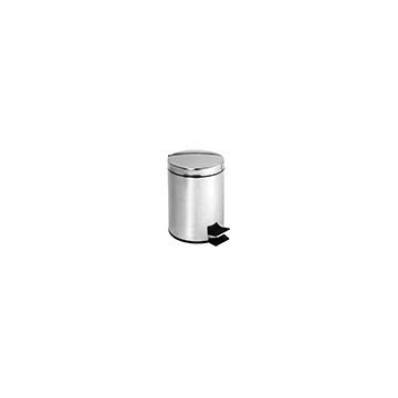 Waste Bin 35 x 65 cm, Stainless Steel/Silver