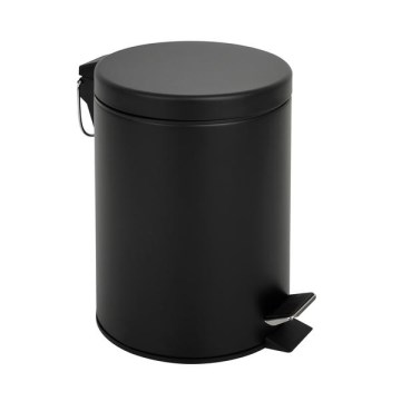 Waste bin 5 l black