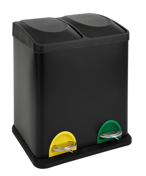 Waste bin for sorted waste 30 l black