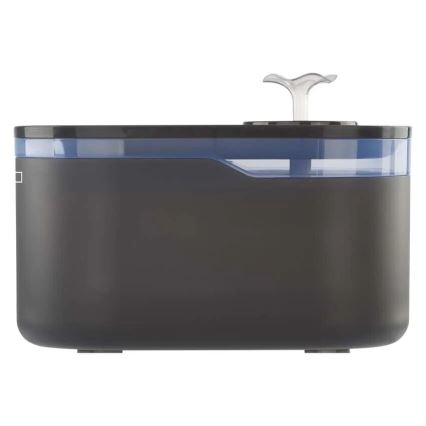 Water fountain for pets 2,6 l/5V grey