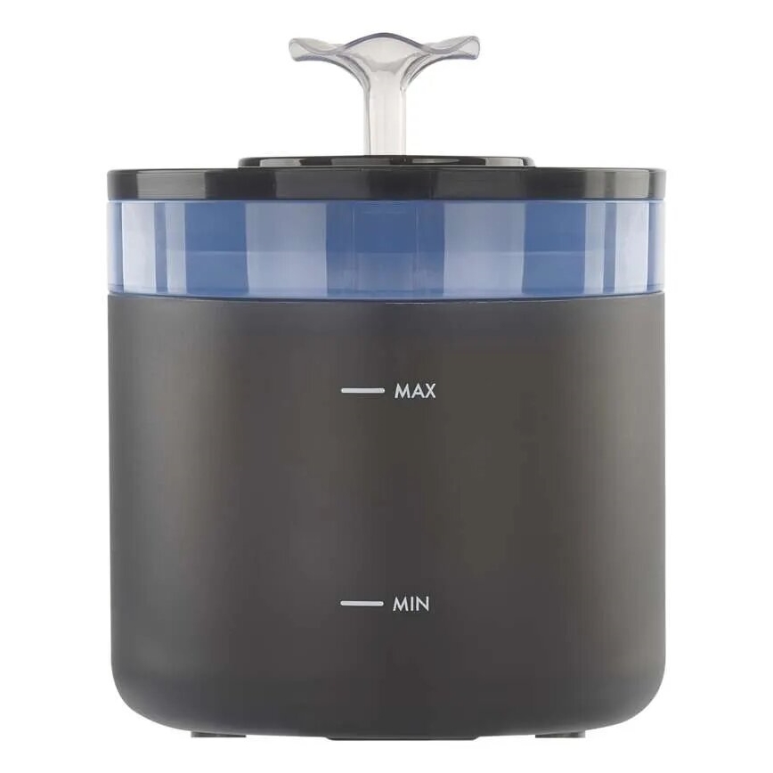 Water fountain for pets 2,6 l/5V grey
