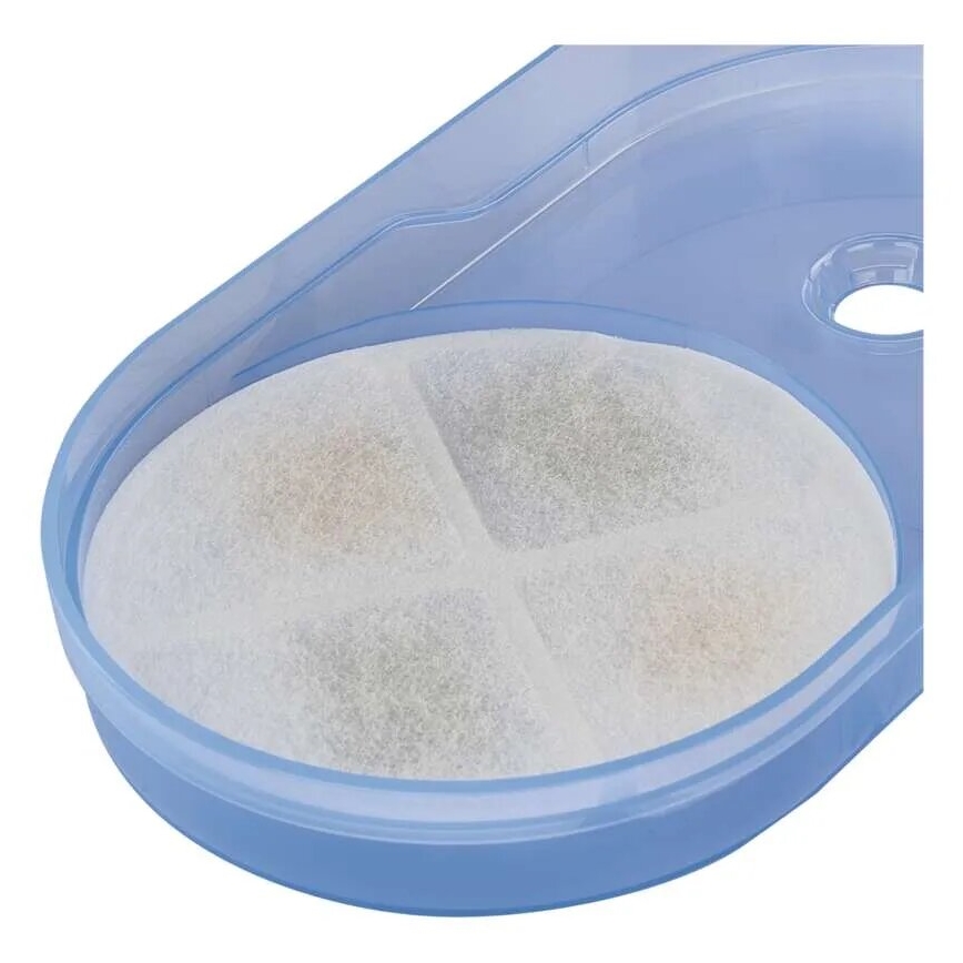 Water fountain for pets 2,6 l/5V grey
