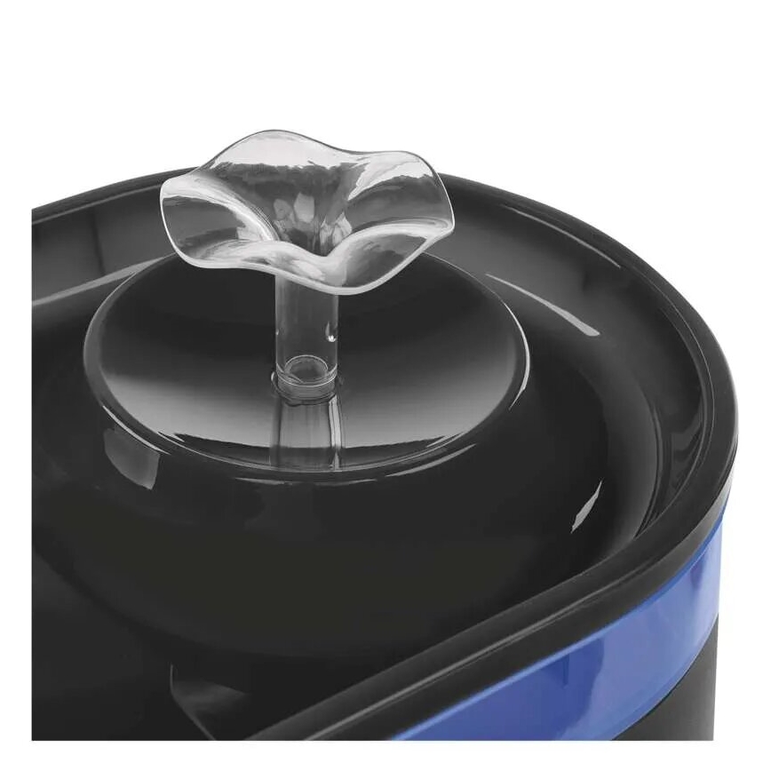 Water fountain for pets 2,6 l/5V grey