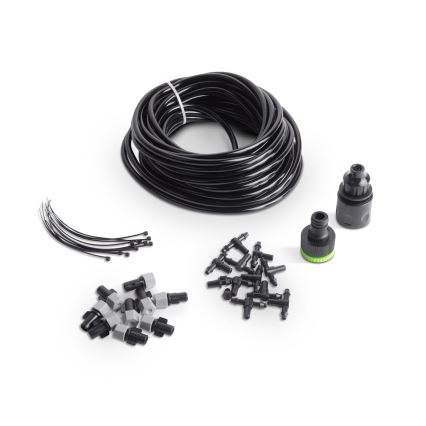 Water-misting system, 10 nozzles, 10 m