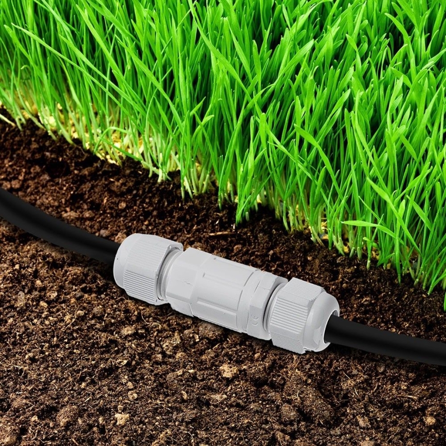 Waterproof connector IP68 white