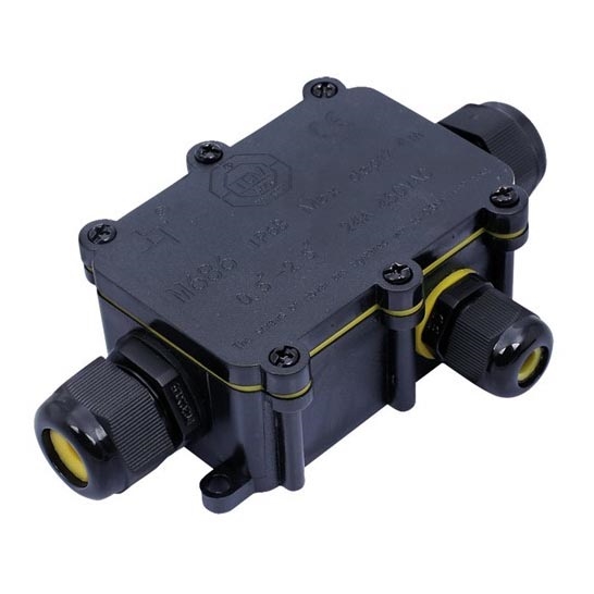 Waterproof junction box 24A/450V AC IP68