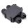Waterproof junction box IP68 black