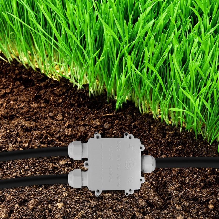 Waterproof junction box IP68 white