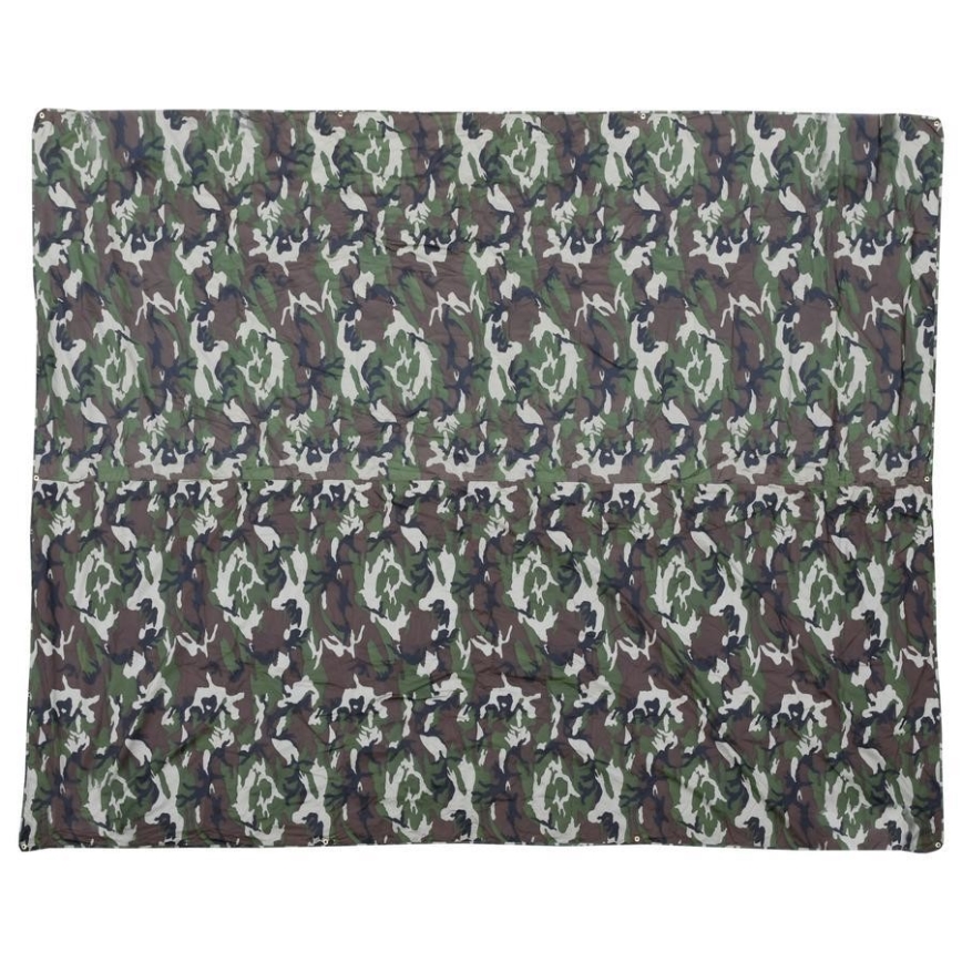 Waterproof tarpaulin 3x4 m camouflage