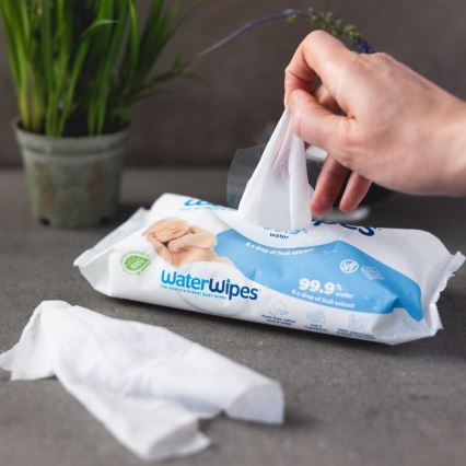 WaterWipes - SET 9x Plastic-free wet wipes 60 pcs (540 pcs)