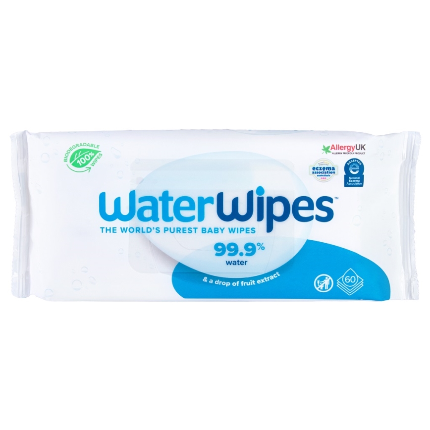 WaterWipes - SET 9x Plastic-free wet wipes 60 pcs (540 pcs)