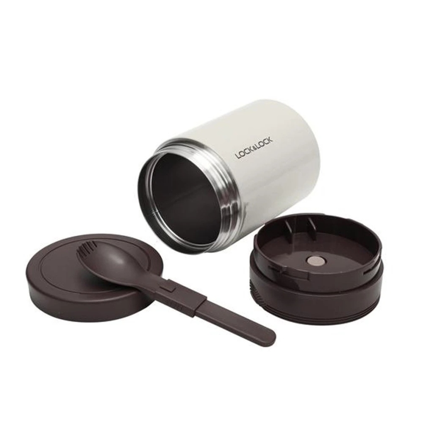 WAVE 0.5 L Food & Drink Thermos, White