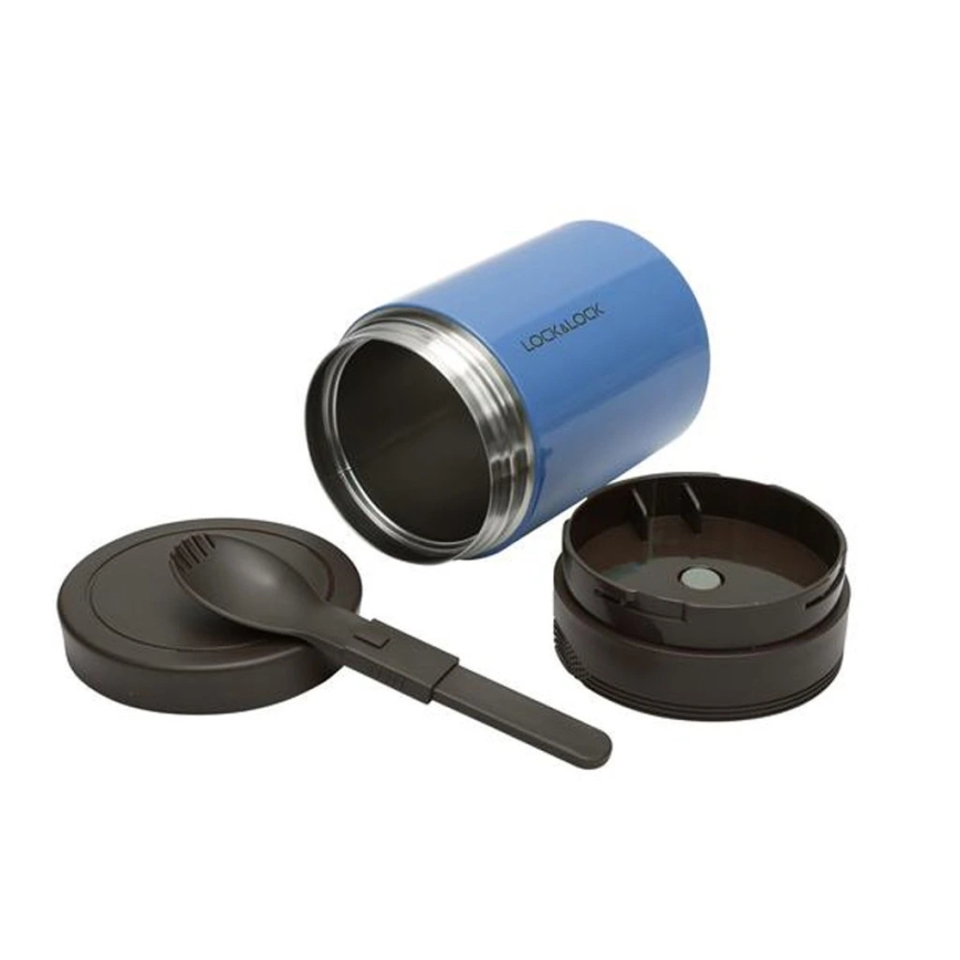 WAVE 0.5 L Food and Drink Thermos - Blue