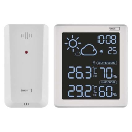 Weather Station 5V 2xAAA + 2xAAA Black