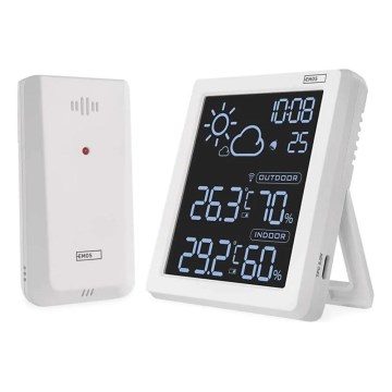 Weather Station 5V 2xAAA + 2xAAA, White