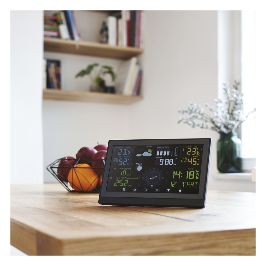 Weather station wireless 5V/3×AAA + 4xAA