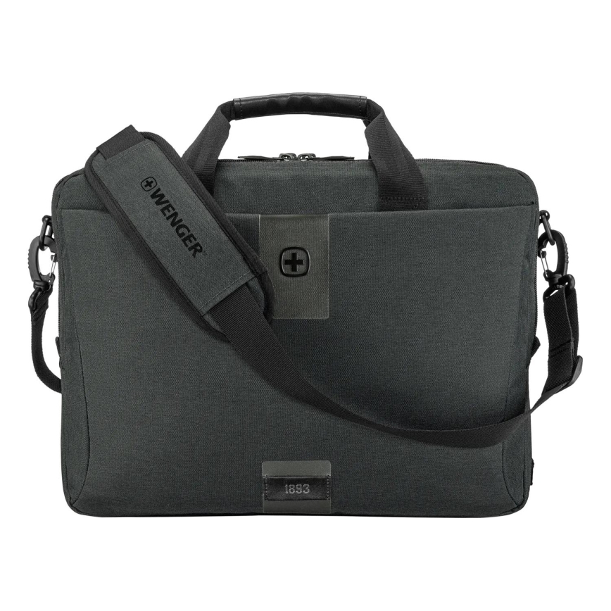 Wenger - Bag for laptop 15 l 16" with tablet pocket 10" MX ECO Brief grey