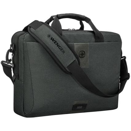 Wenger - Bag for laptop 15 l 16" with tablet pocket 10" MX ECO Brief grey