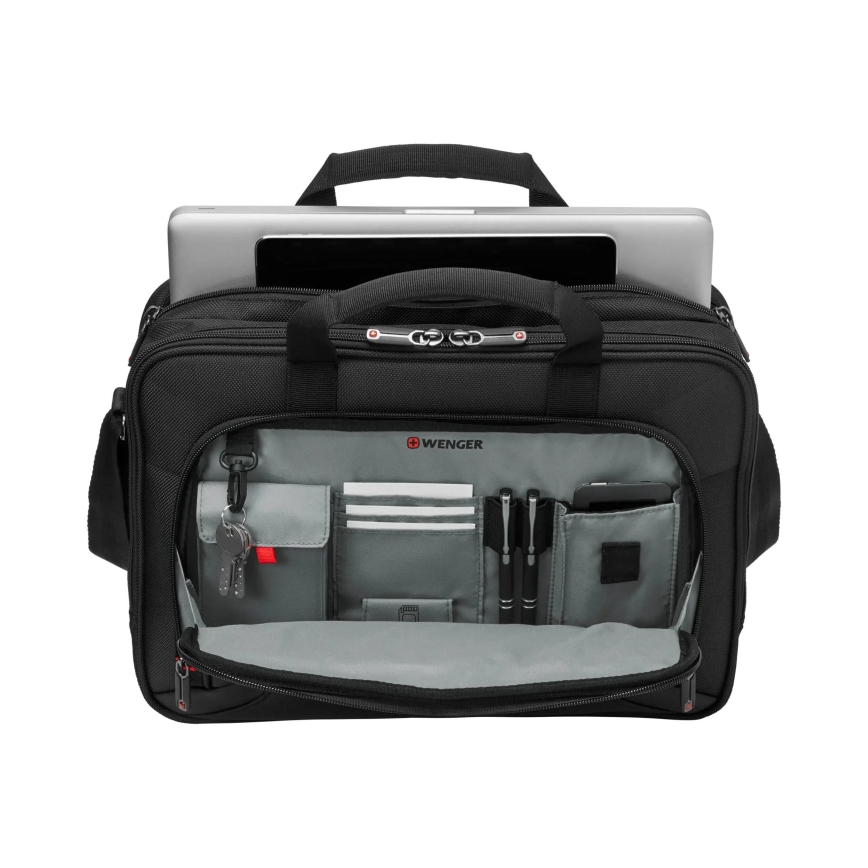 Wenger - Bag for laptop 15 l 16" with tablet pocket 10" Prospectus black