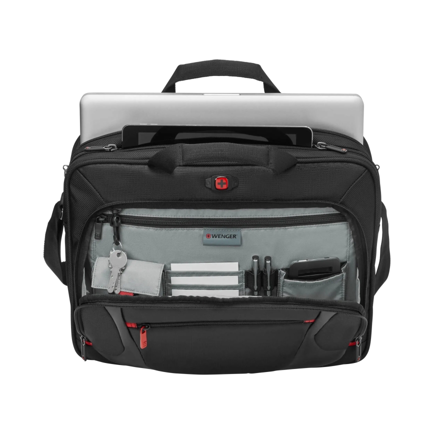 Wenger - Bag for laptop 9 l 16" with tablet pocket 10" Sensor black