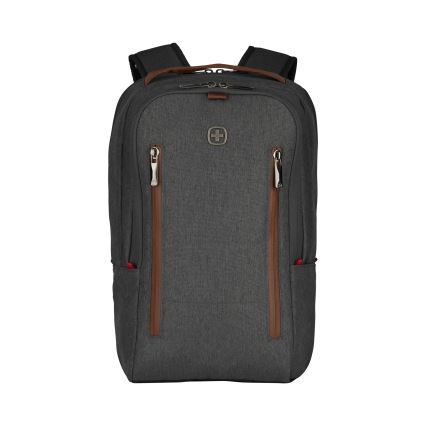 Wenger - Laptop backpack 15 l 16" with tablet pocket 12" + crossbody bag City Upgrade 2in1 grey