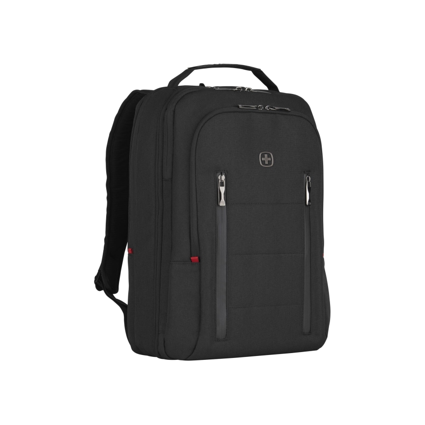 Wenger - Laptop backpack 16 l 16" with tablet pocket 12" City Traveler black