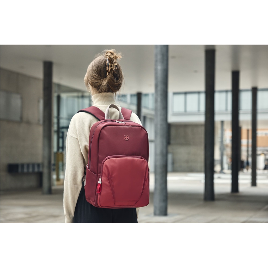 Wenger - Laptop backpack 20 l 15,6" with tablet pocket 10" Motion red
