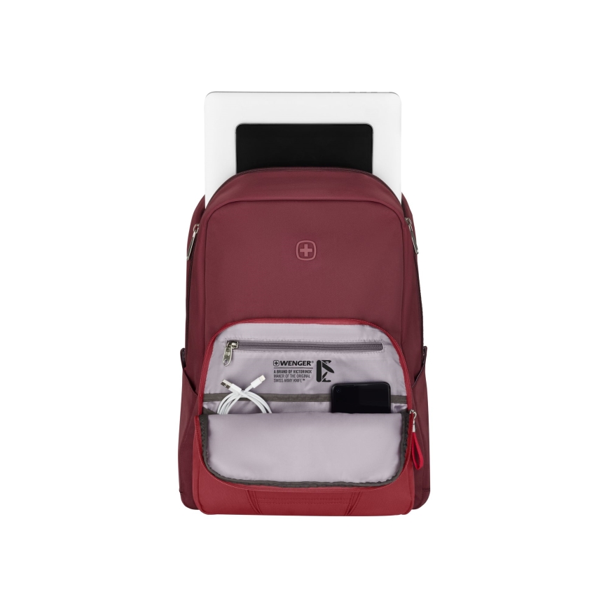 Wenger - Laptop backpack 20 l 15,6" with tablet pocket 10" Motion red