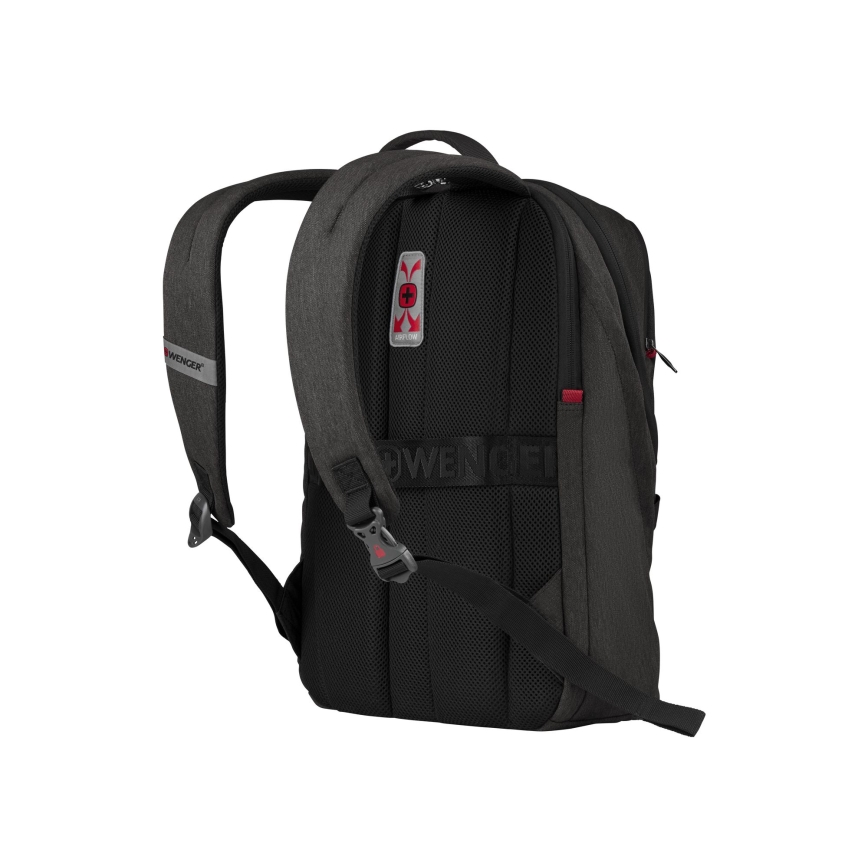 Wenger - Laptop backpack 21 l 16" with tablet pocket 10" MX Light black