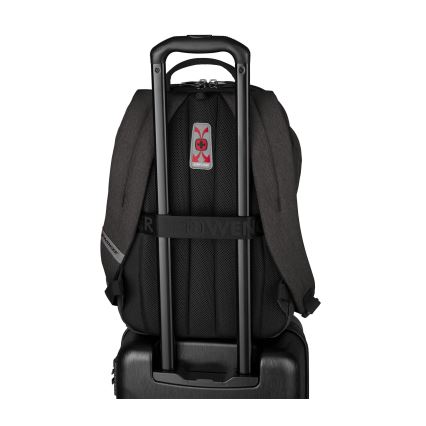 Wenger - Laptop backpack 21 l 16" with tablet pocket 10" MX Light black