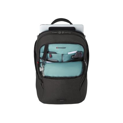 Wenger - Laptop backpack 21 l 16" with tablet pocket 10" MX Light black