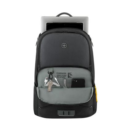 Wenger - Laptop backpack 22 l 15,6" with tablet pocket 10" Trayl black