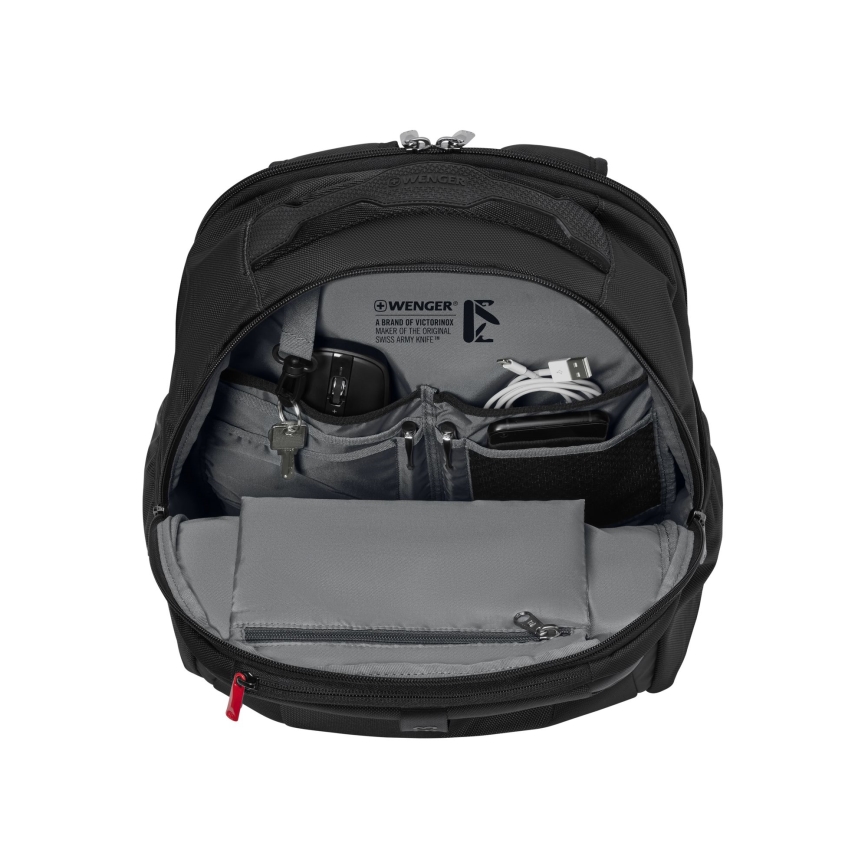 Wenger - Laptop backpack 23 l 15,6" with tablet pocket 10" XE Professional black