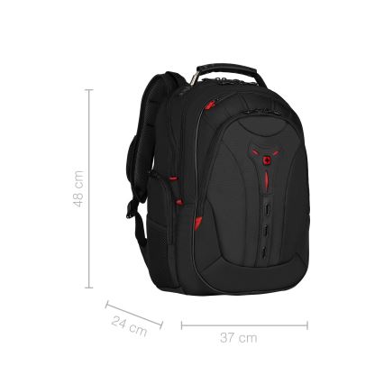 Wenger - Laptop backpack 25 l 16" with tablet pocket 10" Pegasus Deluxe black