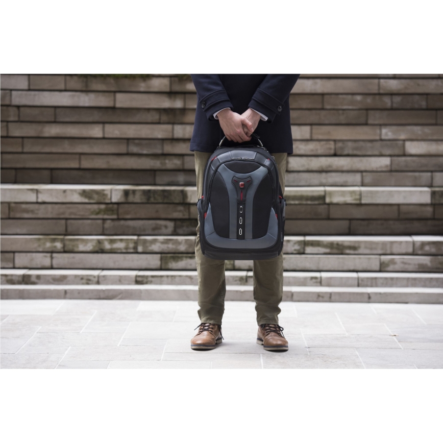 Wenger - Laptop backpack 25 l 17 with tablet pocket 12 Pegasus black/grey