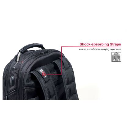 Wenger - Laptop backpack 26 l 17 with tablet pocket 10 Ibex Ballistic Deluxe